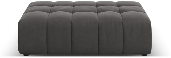 Micadoni Hocker Jennifer 1-Sitzer Samt Grau