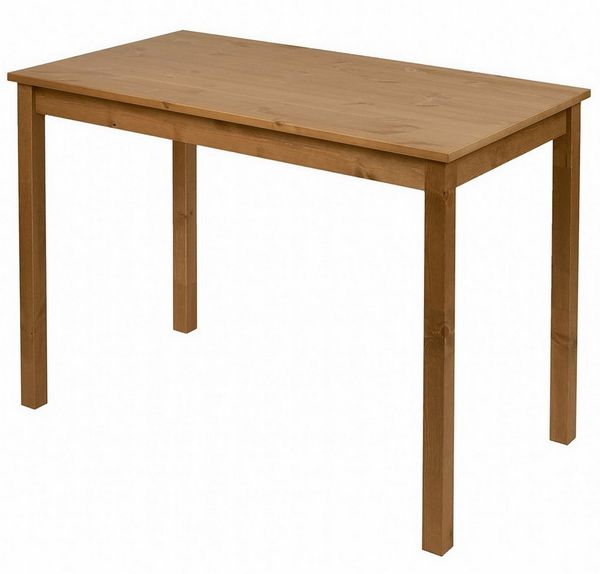 hagge home Skandinavisch Holz Schreibtisch Esstisch Schminktisch Computertisch Küchentisch Konsolentisch PC Tisch Homeoffice Esszimmertisch Wohnzimmertisch Arbeitszimmertisch 110x60 cm Höhe 75cm,Braune