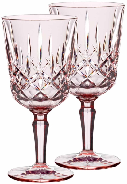 Nachtmann Noblesse Colors Cocktail- / Weinglas 355 ml 2er Set - Rosé - DS