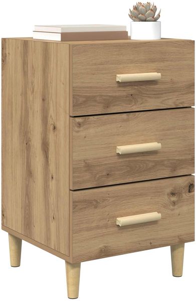 vidaXL Nachttisch Artisan-Eiche 40 x 40 x 66 cm Holzwerkstoff 880614 Bild 3