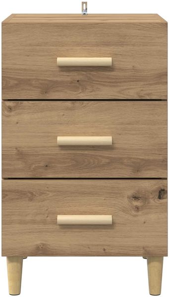 vidaXL Nachttisch Artisan-Eiche 40 x 40 x 66 cm Holzwerkstoff 880614 Bild 6