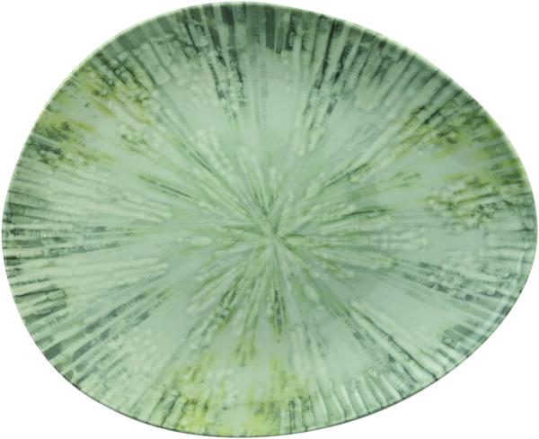 Arthur Krupp Teller flach 31x26cm Fusion Grey