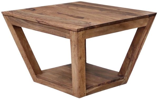 Couchtisch Rami 60x40x60 aus indischem Sheesham-Massivholz Bild 6
