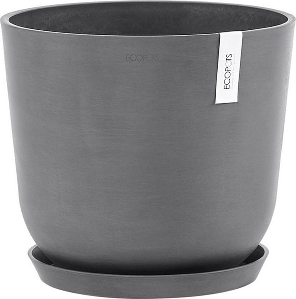 Ecopots Pflanztopf Oslo Ø 35 x 30,5 cm grau Bild 4