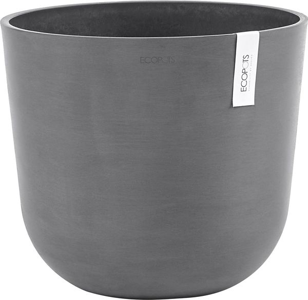 Ecopots Pflanztopf Oslo Ø 35 x 30,5 cm grau Bild 2