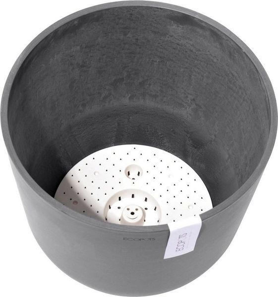 Ecopots Pflanztopf Oslo Ø 35 x 30,5 cm grau Bild 3