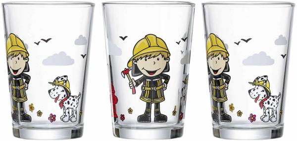 Ritzenhoff & Breker 1x FEUERWEHRMANN BERNIE Kinderbecher Set 3-teilig