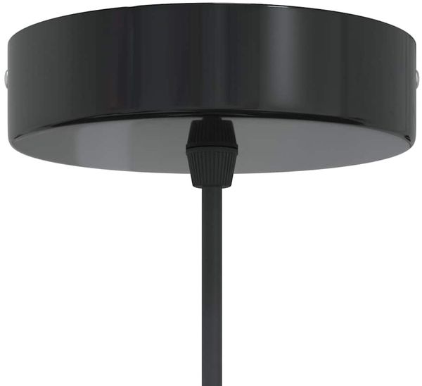 vidaXL Pendelleuchte Höhenverstellbar E27 Grün Glänzend Ø 31 cm Metall 4103437 Bild 7