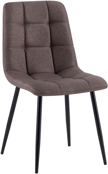 Esszimmerstuhl Tilde 1 Esszimmerstuhl braun Stoff