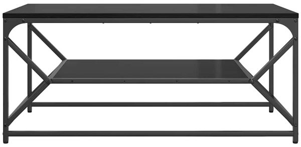 vidaXL Couchtisch Schwarz Eichen-Optik 90 x 50 x 40 cm 868231 Bild 5