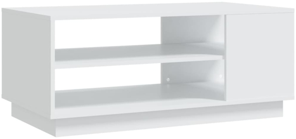 vidaXL Couchtisch Weiß 102x55x43 cm Holzwerkstoff 810280