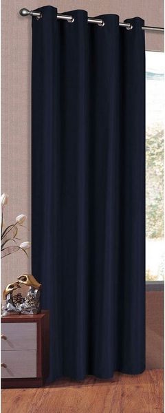 Gardinenbox Gardine, Ösen, blickdicht, Schal Matt unifarben Microsatin Micofaser-Gewebe 20405