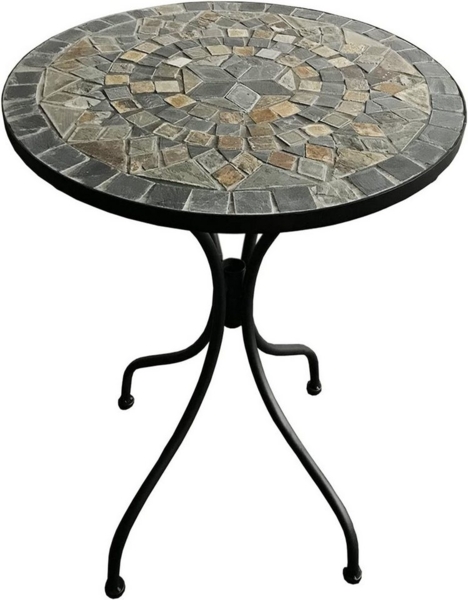 Mosaik Mosaiktisch Gartentisch Bistrotisch Tisch Ø 60 x H 70 cm