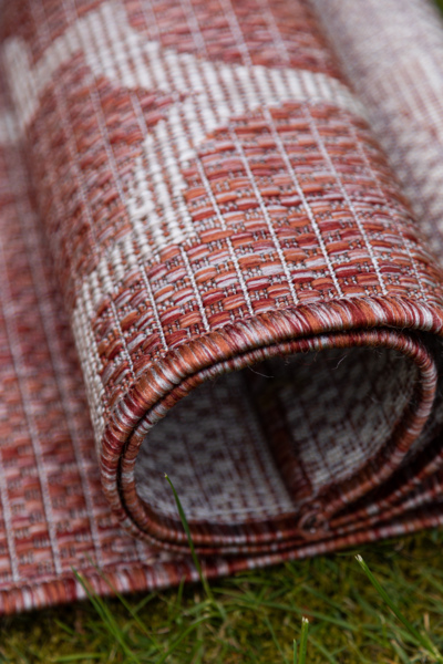 Teppich "OUTDOOR CIATO" Rechteckig Rostrot 150x245 cm Bild 7