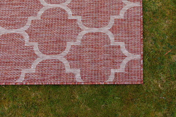 Teppich "OUTDOOR CIATO" Rechteckig Rostrot 150x245 cm Bild 5