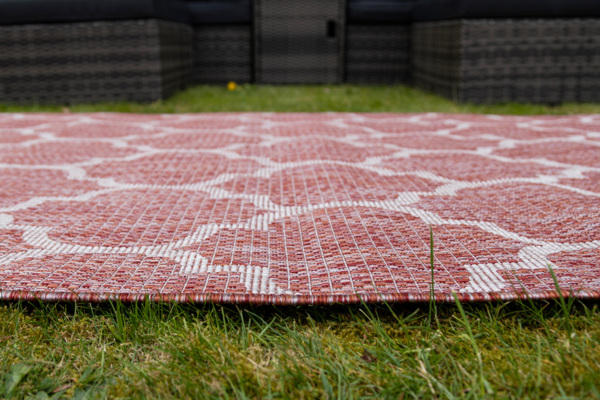 Teppich "OUTDOOR CIATO" Rechteckig Rostrot 150x245 cm Bild 6