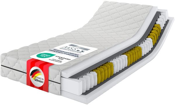 MSS 7 Zonen TTFK-Matratze MedicPlus 130x200x21 cm H3