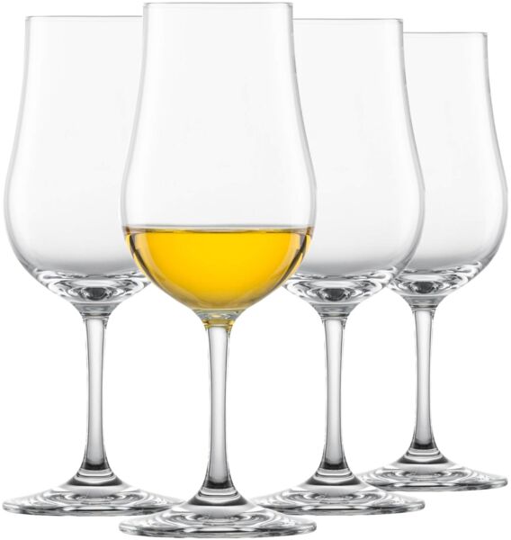 SCHOTT ZWIESEL Whisky Tasting Glas Bar Special (4er-Set), spezielle Nosing Gläser für Whisky, spülmaschinenfeste Tritan-Kristallgläser, Made in Germany (Art.-Nr. 130001)