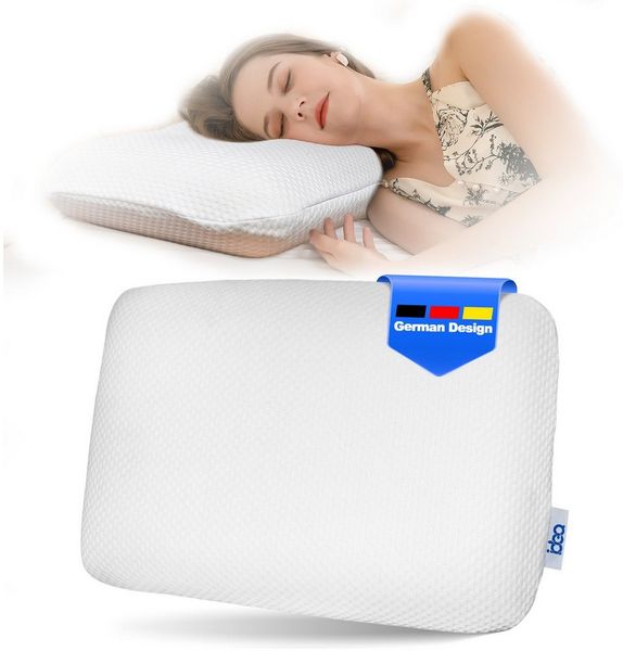 Kopfkissen Kopfkissen, Ergonomisches Memory Foam Kissen, Nackenkissen, Kissen 60 x 40 x 11cm