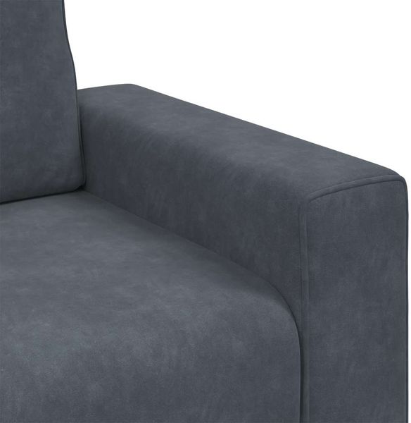 vidaXL Sessel Dunkelgrau 100x77x82 cm Samt 4105248 Bild 7
