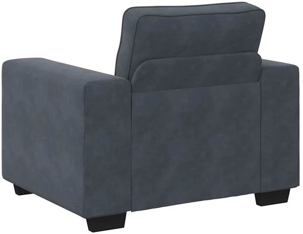 vidaXL Sessel Dunkelgrau 100x77x82 cm Samt 4105248 Bild 6
