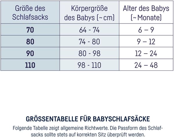 Schlafsack Organic, Stripes Bild 7