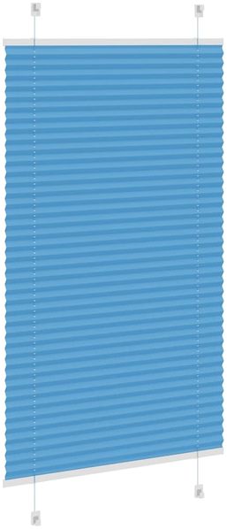 vidaXL Plissee Blau 80x150 cm Stoffbreite 79,4 cm Polyester 4015190 Bild 4