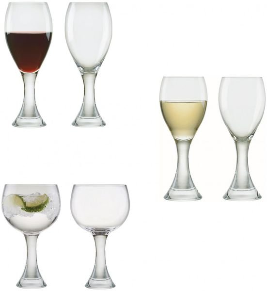 2er Gläser Set Mundgeblasen Anton Studio Designs Manhatten Weisweingläser
