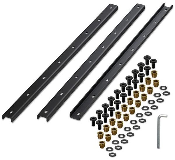 Relaxdays Gratleiste 3er Set U-Form