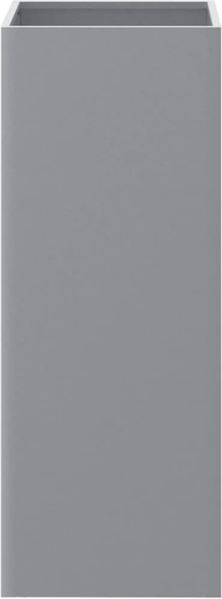 vidaXL Pflanzkübel Silbern 32x29x75 cm Verzinkter Stahl 841576 Bild 4
