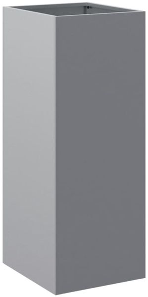 vidaXL Pflanzkübel Silbern 32x29x75 cm Verzinkter Stahl 841576 Bild 6