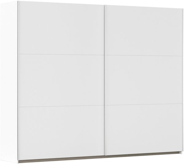rauch Schwebetürenschrank Kleiderschrank Drehtürenschrank Schrank Garderobe KRONACH (in 3 Ausstattungen BASIC/CLASSIC/PREMIUM, Breiten 131/175/218/261 cm) optional ohne, mit 1 oder 2 Spiegel, viel Stauraum MADE IN GERMANY