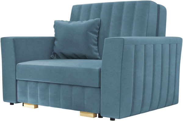 Mirjan24 'Viva Glam II' Schlafsofa, Blau, 85 x 98 x 115 cm