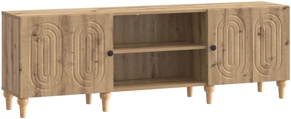 vidaXL TV-Schränk Artisan-Eiche 150 x 31 x 50 cm Holzwerkstoff 894234