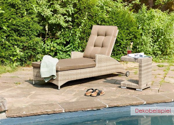 LC Garden »Turin« Sonnenliege Gartenliege Relax