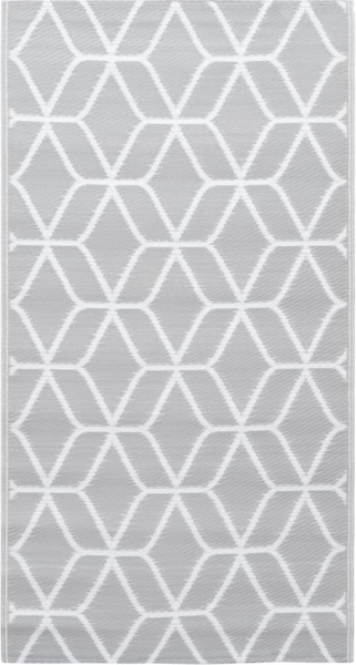 vidaXL Outdoor-Teppich ARAKIL Grau 160x230 cm PP 310422