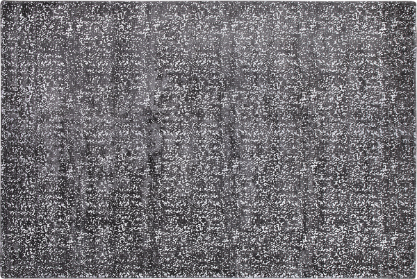 Teppich dunkelgrau-silber 140 x 200 cm abstraktes Muster ESEL