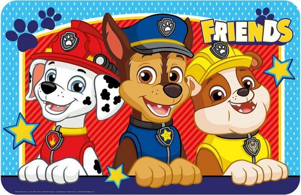 PAW PATROL Tischdecke Paw Patrol Tischset Untersetzer 43x28 cm (1-tlg)