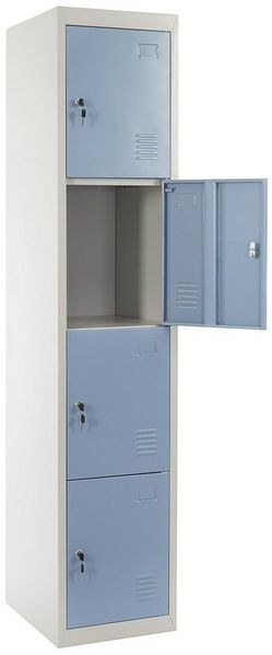 PROREGAL® Spind Schließfach SATURN HxBxT 180 x 38 x 45 cm Metall, Farbe
