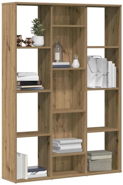 vidaXL Raumteiler/Bücherregal Artisan-Eiche 100x24x140cm Holzwerkstoff 855843