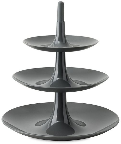 KOZIOL Etagere BABELL L, Kunststoff, (1-tlg), spülmaschinengeeignet, 3-stufig