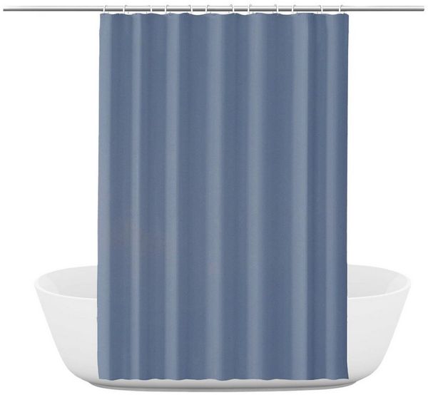 Diwzbyn Duschvorhang Anti-Schimmel Badezimmervorhang, Wasserdicht und Waschbar Breite 180 cm (1-tlg), Perfekt für Badewanne & Dusche