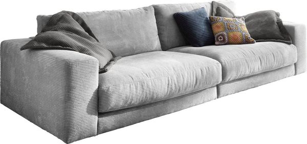 Places of Style Big-Sofa Enisa, legere Polsterung B/T/H: 290/127/85 cm, Zeitloses und stylisches Loungemöbel, in Fein- und Breitcord