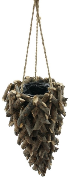 Pflanzampel Naturrattan Pflanzschale Pflanzkorb Blumentopf Pflanztopf Übertopf