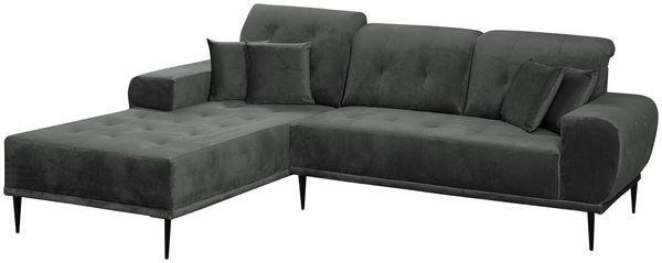 Ecksofa Dretos (Farbe: Tiffany 19, Seite: Links)