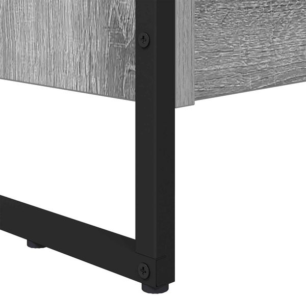 vidaXL Bücherregal 80 x 30 x 189,5 cm Holzwerkstoff Graues Sonoma 3403013 Bild 9