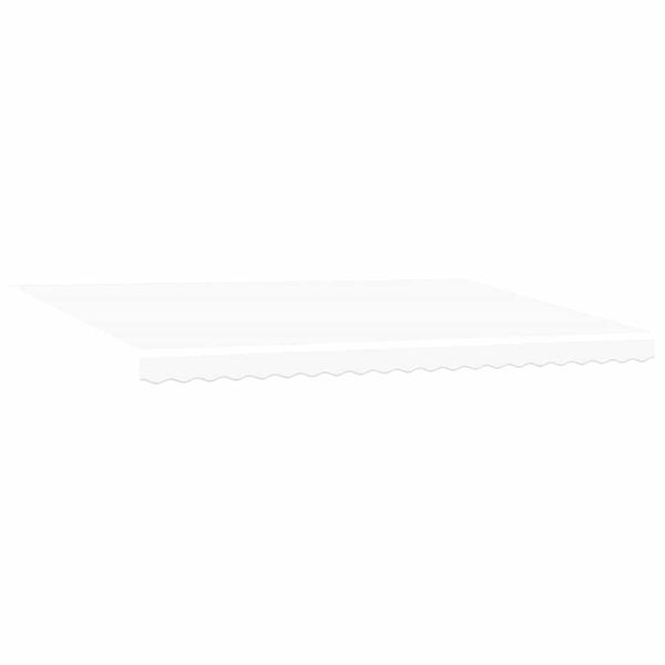 vidaXL Markisenersatzstoff Weiß 5 x 3 m Polyester 42000578 Bild 2