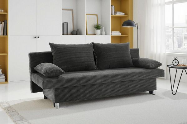 Jockenhöfer Gruppe Schlafsofa B: 191 cm, Liegefl. 120x191 cm, mit Bettfunktion & Bettkasten