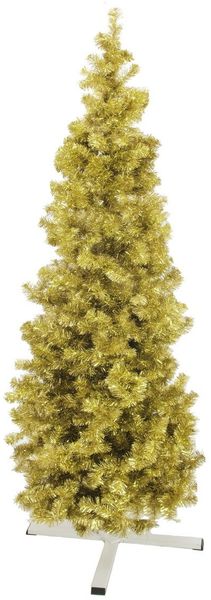 EUROPALMS Tannenbaum FUTURA, gold-metallic, 180cm