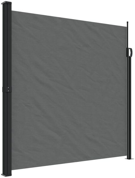vidaXL Ausziehbare Seitenmarkise Anthrazit 200x300 cm 4004368 Bild 2